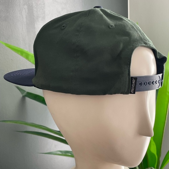 SANTA CRUZ Mid Profile Snapback Hat Wave Dot Skate Hat - Picture 3 of 4